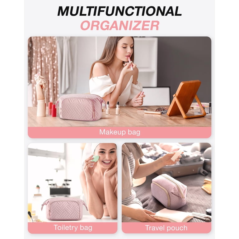 big travel makeup bag Clear Large Makeup Bag Makeup Bag Large Pouch Clear Pouch Large Cosmetic Bag Huge Cosmetic Pouch Clear Cosmetic Bag Case Pouch Dyson Airwrap Professional Makeup Artist Big Travel