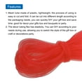 thumbnail image 3 of Uxcell 26 Yards Mesh Tube 3/8 Inch Decor Tubing Flex for Wreath,DIY Craft Red, 3 of 3