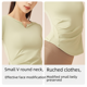 thumbnail image 4 of Camiseta deportiva de manga corta con escote en V y secado rápido para mujer, plisada, para fitness, para correr, yoga, manga corta, 4 of 4