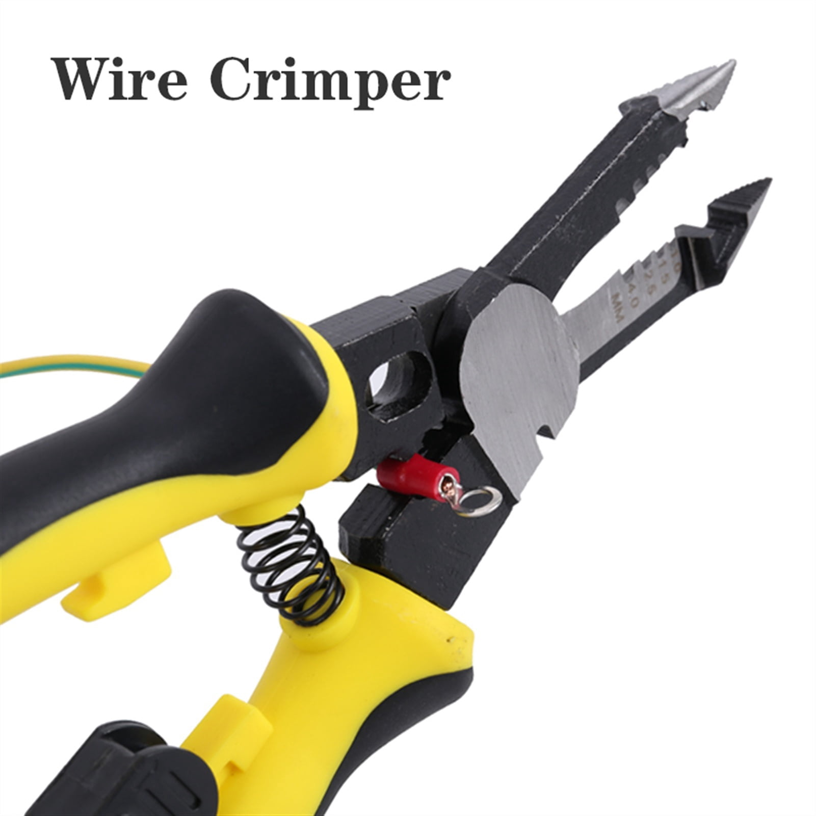 9 inch Multifunctional Electrician's Pliers muli-purpose professional with Wire Stripper/Crimper/Cutter Function Hand Tools ,Built to Last