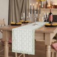 thumbnail image 2 of Table Runners 72 Inches Long Dress Scarves, Sage Green Farmhouse Kitchen Table Runner, Coffee Tablerunners, Vintage Elegant Abstract Art 16x72 Inch, 2 of 9