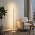 thumbnail image 5 of JONATHAN Y Roxanna 68" Integrated LED Metal Floor Lamp, Chrome, 5 of 7