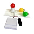 thumbnail image 1 of Accesorios sensoriales concurridos Accesorios Interruptor educativo Juego de cognición de luz Toy sensorial para 3 4 5 6 años Niños para niños Niños Color único, 1 of 8