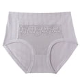 thumbnail image 2 of WCJM Women's Panties Seamless Hipster Underwear No Show Panties Invisibles Briefs Soft Stretch Bikini Underwears XS-XL Women Lace Threaded Early Pregnancy Waist Belly Support Maternity, 2 of 9