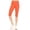 Coral, variant on Women's Lightweight Solid Casual High Waist Running Yoga Daily Workout Capri Leggings