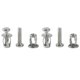 thumbnail image 1 of 40 Piezas Tuercas Jack M6X25 Tuercas de Pétalo de Tornillo de Metal de Coche con Tornillo, 1 of 5