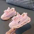 thumbnail image 5 of CAICJ98 Toddler Boy Girl Light Up Shoes Breathable Running Shoes Lightweight Sport Sneakers for Girls Boys Pink,2.5(Toddler/Little Kid/Big Kid), 5 of 7