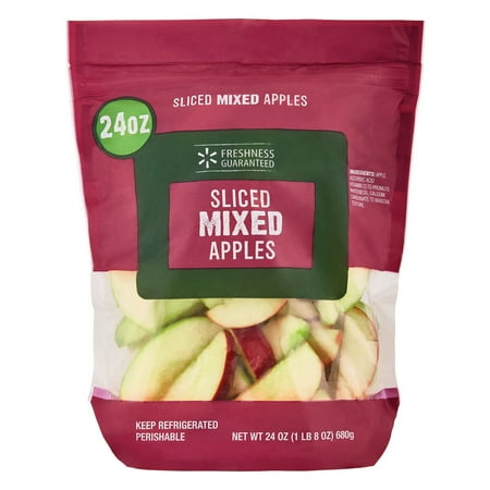Freshness Guaranteed Fresh Cut Mixed Apple Slices, 24 oz Bag