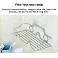 thumbnail image 4 of Billuyoard Organizador de almacenamiento de 2 piezas, estante de ducha montado en la pared de acero inoxidable adhesivo Universal, soporte ligero Organizadores de utensilios de cocina, 4 of 6