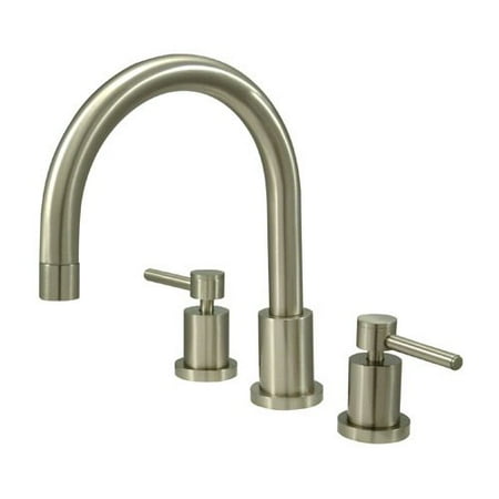 - Kingston Brass Concord Two Handle Roman Tub Faucet