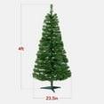 thumbnail image 2 of Best Choice Products 4ft Pre-lit Colored Christmas Tree, Artificial Tree Holiday Decor w/ LED Lights -Green Spruce, 2 of 8