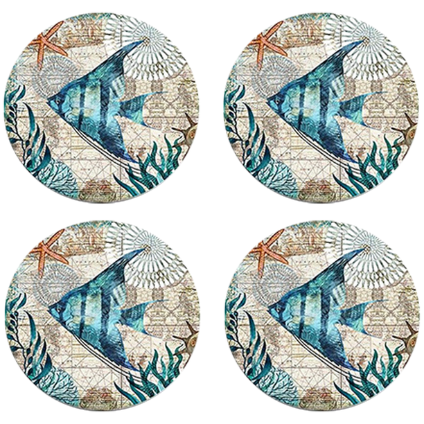 4 almohadillas de aislamiento de estilo marino-CH120102 MFZFUKR CPB-DE-WX854-2
