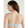 thumbnail image 4 of No Boundaries Women's Demi Underwire T-Shirt Bra with Sugarcup, Sizes 34A-40DD, 4 of 7