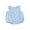 Blue, variant on Newborn Baby Boy Mothers Day Outfit Summer Bubble Romper Overalls Mama's Boy Letter Embroidery Plaid Print Sleeveless Round Neck Jumpsuit Playsuit Bodysuit