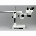 thumbnail image 2 of AmScope SW-3T24Z-FRL Trinocular Stereo Microscope, WH10x Eyepieces, 20X/40X/80X Magnification, 2X/4X Objective, Single-A, 2 of 4