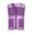 Purple, variant on Women's Breathable Mesh Vest Jacket for Fishing Travel Hiking V-Neck Sleeveless Casual Outdoor Sports Lightweight with Pockets, Orange L