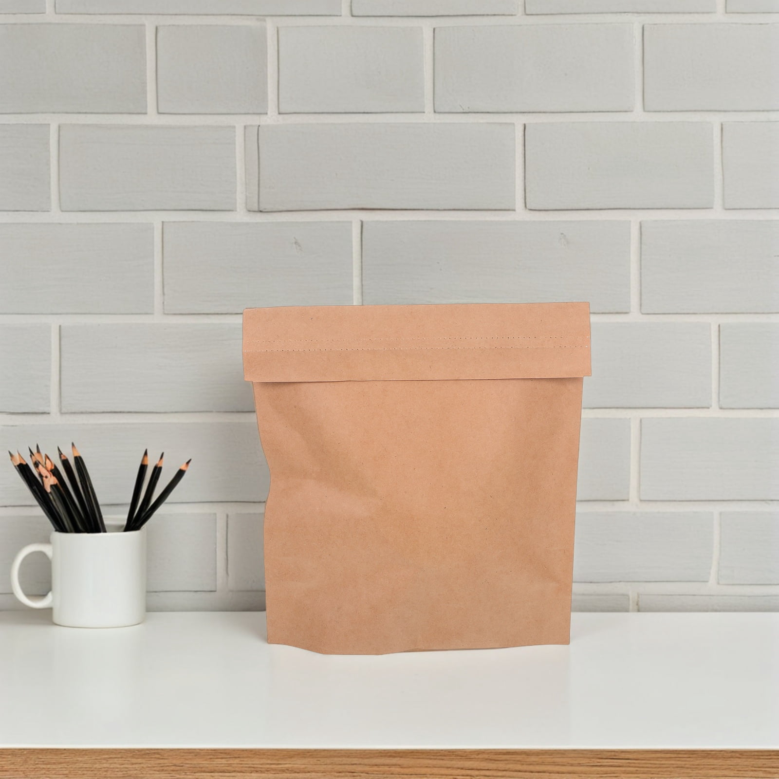 DEEPCRAFF 10PCS Kraft Paper Clothing Shipping Bags for School Use Daily Shipments