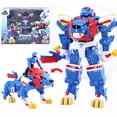 thumbnail image 2 of Figuras de acción Mini Force Wild Power Transformation Robot Lion/Elephant/Crocodile Toys MiniForce X Deformation Dinosaur Toy, 2 of 5