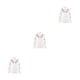 thumbnail image 1 of Camisa blanca a la moda Qarigey blusa de manga larga con bordado de flores S M L XL XXL 4XL 5XL, 1 of 6