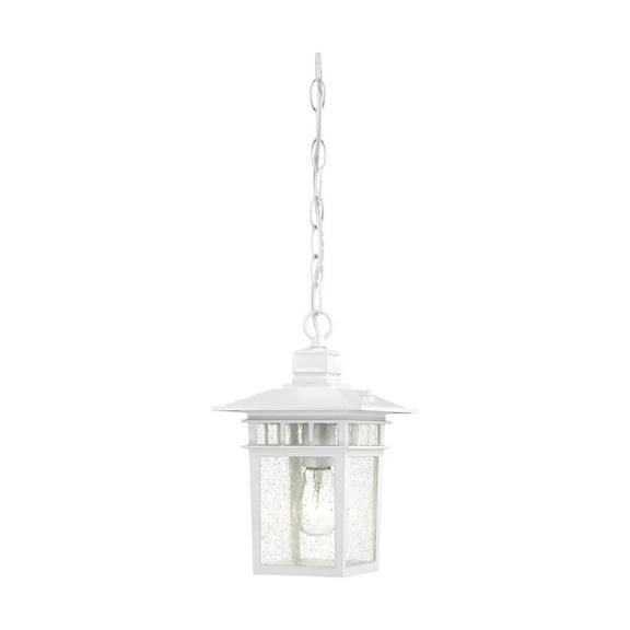Satco Cove Neck White Transitional Outdoor w/ 1 Light 100W