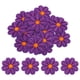 thumbnail image 1 of Parche de flores de Uxcell para planchar, bordado, parche de flores para reparación de ropa, mochila 3.54x3.54" 15 Pcs (Púrpura), 1 of 7