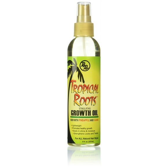 Bronner Brothers Tropical Roots Growth Oil 8 Fl Oz