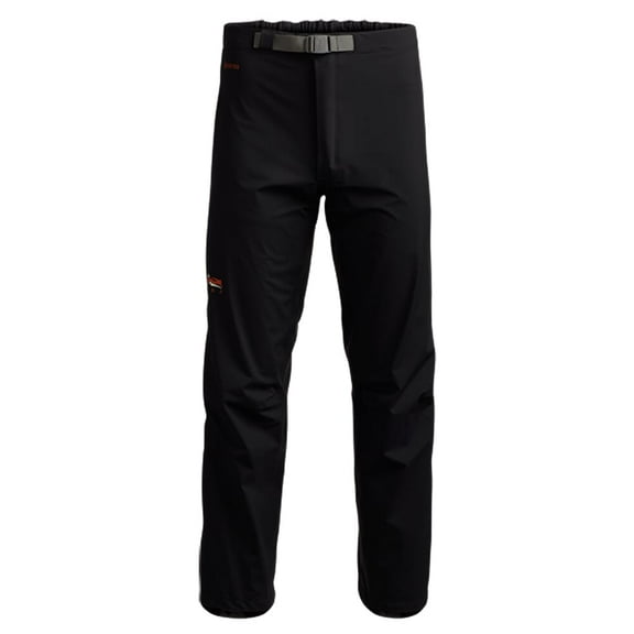 Sitka Gear Dew Point Pant, Waterproof, Sitka Black, XX-Large, Lightweight Hunting Apparel (50255-BK-XXL)