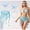 Blue-c, variant on Mermaid Accessories Set 4PCS – Crochet Fishnet Cover Up Skirt, Starfish Hair Clips & Seashell Necklace – Great for Mermaid Costume, Beach Party, Bachelorette, Under the Sea Theme
