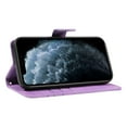 thumbnail image 4 of Compatible with iPhone 11 Pro Max Wallet Case, Protective Vintage Premium PU Leather Flip with Card Holders Kickstand & Wrist Strap Folio Case Cover for Men Women for iPhone 11 Pro Max, Purple, 4 of 9