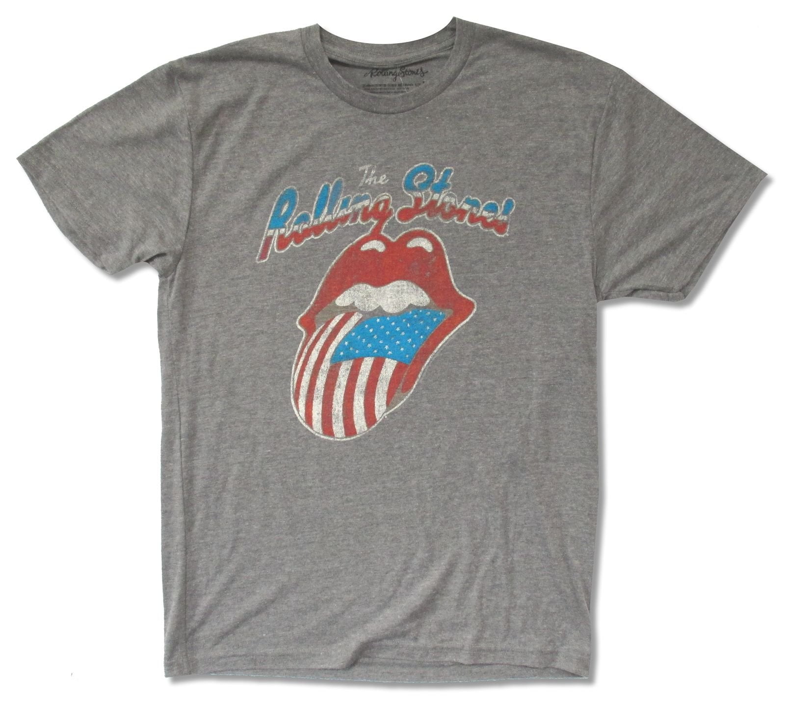 rolling stones flag tongue tee