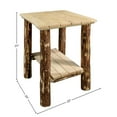 thumbnail image 2 of Glacier Country Collection Exterior End Table, Exterior Stain Finish, 2 of 5