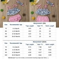 thumbnail image 6 of Bagilaanoe 2pcs Baby Girls Short Pants Set Strap Sleeveless Crop Tops + Ruffle Shorts + Headband 6M 12M 18M 24M Infant Casual Summer Outfits, 6 of 6