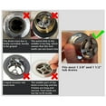 thumbnail image 3 of Tub Drain Remover Wrench Removal Tool Dual Ended Dumbell Heavy Duty Aluminum, 3 of 6
