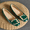 Green, variant on Women's Fashion Square Toe Flat Shoes, Versatile Casual Slip-On Oxfords for Jeans, Flared Pants - Soft Sole Flats in Wine Red or Black