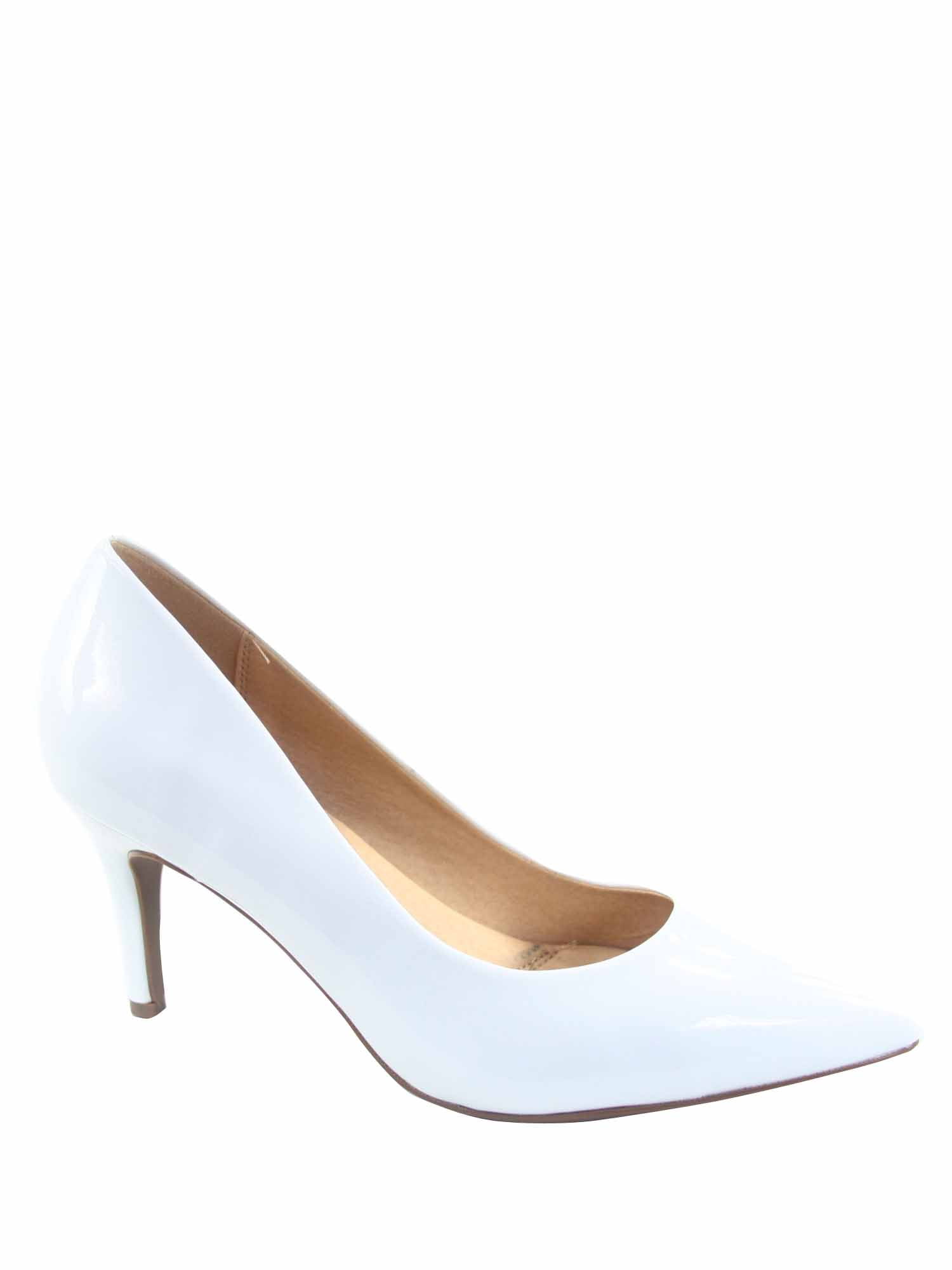Coen-s Women's Fashion Comfort Pointed Toe Low Heel Pump Dress Shoes ...