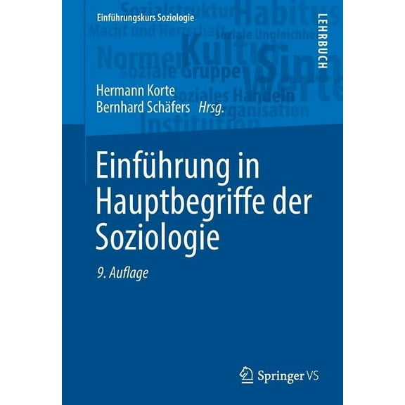 Einführungskurs Soziologie Einführung in Hauptbegriffe Der Soziologie, (Paperback)