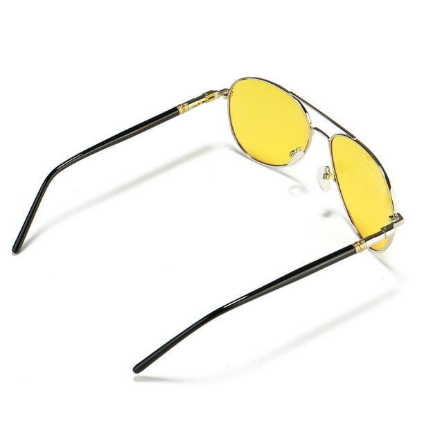 Adult Cycling Sports Sunglasses Yellow Tinted Wrap Around Sports Frame  UV400 Protection AS024 -  Canada
