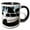 Black/White, variant on 3drose, a White Stretch Limousine in Las Vegas Driving Down the Famous Boulevard Finished in Fresco, 11oz Magic Transforming Mug