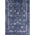 thumbnail image 1 of Ahgly Company Indoor Rectangle Mid-Century Modern Blue Oriental Area Rugs, 3' x 5', 1 of 6