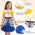 thumbnail image 4 of Cowgirl Costume Princess Dress Up Halloween Cosplay Outfits, Halloween Costume Flying Sleeve Skirt, Halloween Cosplay Theme Party Outfit, 4 of 8