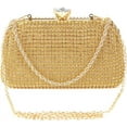 thumbnail image 6 of HLSOHJP Rhinestone Evening Bag Clutch Purses Women Ladies Sparkling Party Handbag Cute Shoulder Envelope Evening Bag Wedding, 6 of 7