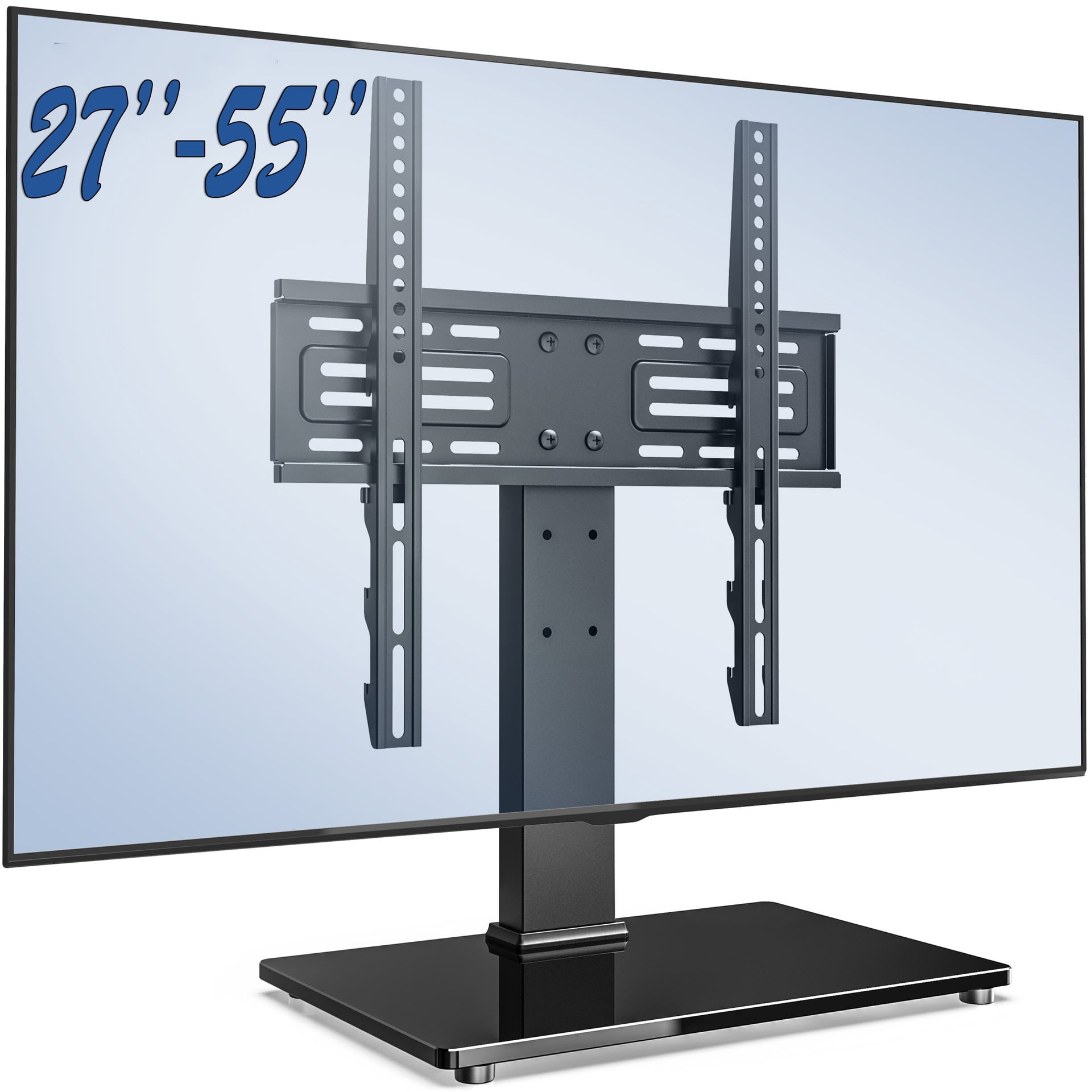 FITUEYES Universal TV Stand Table Top TV Stand for 2780 inch LCD LED