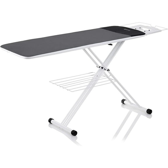 2-in-1 Premium Home Ironing Board with Verafoam Cover Set and Conex Heat Zone