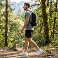 thumbnail image 5 of Willtoo Foldable Ultra Lightweight Packable Backpack for Travel Camping, 35L Hiking Backpack Waterproof Foldable Daypack for Men Women Outdoor-Black, 5 of 5
