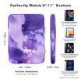 thumbnail image 2 of Funda para tablet MoKo de 9 a 11 pulgadas para iPad Air/Pro 11, color morado, 2 of 6