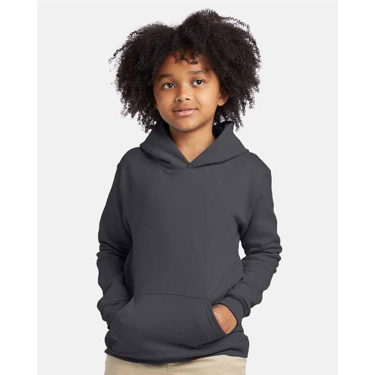 Hanes EcoSmart Youth Hooded Sweatshirt photo 4