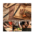 thumbnail image 5 of 15 Piezas De Juego De Cuchillos De Cocina Acero Inoxidable Belug Café, 5 of 5