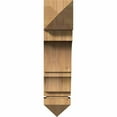 thumbnail image 2 of Ekena Millwork 5 1/2"W x 20"D x 24"H Balboa Arts & Crafts Smooth Bracket, Western Red Cedar, 2 of 13