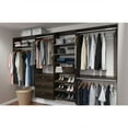 thumbnail image 4 of Easy Track Wood Laminate Dual Tower Closet Organizer, 4 of 8