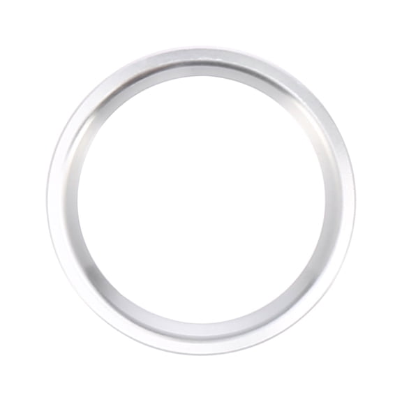 Silver Tone Vehicle Car Engine Start Button Decorative Ring Trim for Audi A4L A6L Q5 A5 A7
